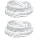 palwin Exclusive 120 cm Ayakkabı Bağcığı, Yassı Çift Katmanlı Örgülü Nike Adidas Vans Için Bağcık