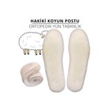 Palwin Koyun Postu Ortopedik Yün Tabanlık, Kışlık Sıcak Tutan Termal Yumuşak Rahat Ayakkabı Tabanlığı