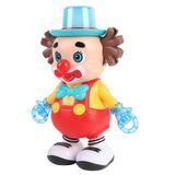 Palyaço Bebek Müzik Oyuncak, Premium ABS Malzemesinden yapılmış, Interaktif dans Palyaço Oyuncak Müzik Ve ışıklar, Yürümeye Başlayan çocuklar Olarak Ideal, Eğlenceli Oyun zamanı
