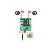 Pam8403 Mini Ses Yukseltici Class D 2X3w Amfi Karti Dijital Amfilikator Muzik Ses Yukseltici Kuvvetl
