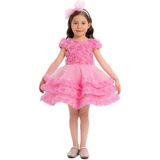 Pamina Kız Bebek Elbise Pembe - 1 Yaş