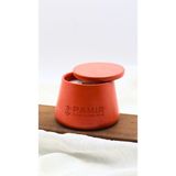 Pamir Candles Pamir Kokulu Mum-Kapaklı Beton - vanilya - Kırmızı