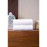 Pamira 2'li Otel Havlusu Pamuklu 50x90 Cm El & Yüz & Baş Havlusu %100 Cotton