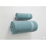 Pamira 50X90 70X140 Beren Banyo Havlu Seti 2 Parça [1 El Yüz.baş Havlusu,1 Vücut Banyo Havlusu] - 70 x 140 cm - 50 x 90 cm - Su Yeşili