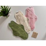 Pamucco Yıkanabilir Kadın Pedi Gece Boy x 3 adet - Karışık