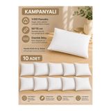 Pamuk 10 Adet %100 Pamuklu 50x70cm Yastık İç Astar Otel/Ev