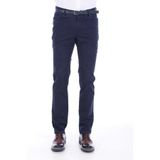 Pamuk 5 Cepli Lacivert Slim Fit Erkek Pantolon - Wessi