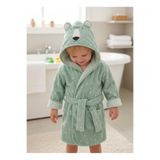 PAMUK HANIM OUTLET %100 Pamuklu Kız-Erkek Bebek-çocuk Banyo Havlu Bornoz/kutup ayısı