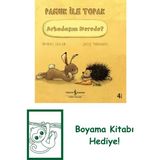 Pamuk ile Topak – Arkadaşım Nerede? + Boyama Kitabı