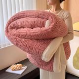 Pamuk Kadife Suni Kürk Çift Taraflı Battaniye(Pink,120 * 200cm) | Çok renkli, Boyutlar 100x150 ila 200x230 cm: Kanepe, Yatak, İç Mekan/Dış Mekan için