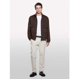 Pamuk Karışımlı Dar Kesim Cepli Kadife Chino Pantolon Erkek 0L8 Pantolon - 324A41znsf04r