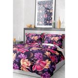 Pamuk Saten Lastikli Çarşaf Deluxe Çift Kişilik 3D Hürrem Nevresim Takımı - Renkli - Standart