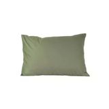 Pamuk Saten Yastık Kılıfı, 2'Li Set, Sage Yeşil Renk