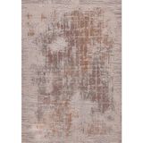 Pamuk Taban Dijital Baskı Kaymaz Tüy Dökmeyen Makinada Yıkanabilir Salon Halısı Mutfak Halısı - Vizon - 100 x 350 cm