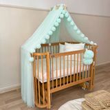 Pamuka Bebek Beşik Cibinlik Baby Green