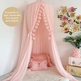 Pamuka Deluxe Tül Cibinlik Baby Pink