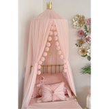 PAMUKA Tül Cibinlik Deluxe Baby Pink Oyun Köşesi