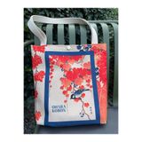 pamukcanta Ohara Koson Kanvas Bez Çanta Yıkanabilir Metal Çıtçıtlı 35x38cm (KÜÇÜK BOY)