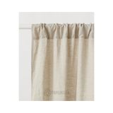 pamukidea Briz Perde Vintage %100 Pamuklu Rustik Natural Buldan Keten Perdesi