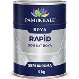 Pamukkale 1402 Rapid Endüstriyel Boya 60-70 Gloss 5 kg Ral 6009 Köknar Yeşili - diğer
