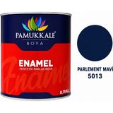 Pamukkale Arge Toptan Enamel Sentetik Parlak Yağlı Boya 0.75 kg Parlement Mavi 5013 - PARLEMENT MAVİ-5013