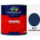 Pamukkale Arge Toptan Enamel Sentetik Parlak Yağlı Boya 2.5 kg Parlement Mavi 5013 - PARLEMENT-5013