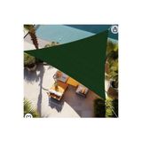 Pamukkale Branda Üçgen Yeşil Gölgelik Tente File 3,6 x 3,6 x 3,6