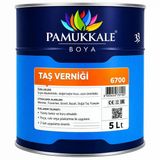 Pamukkale Doğal Taş Vernik Solvent Bazlı Şeffaf 5 Lt