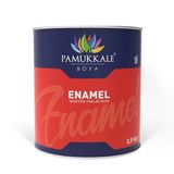 Pamukkale Enamel Sentetik Parlak Yağlı Boya 2.5 Kg 80 Gloss Parlament Mavi Ral 5013