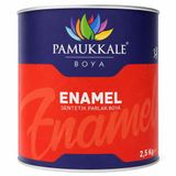 Pamukkale Enamel Sentetik Parlak Yağlı Boya 2.5 Kg Açık Kahve Ral 8003