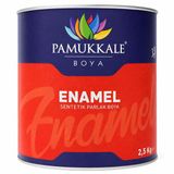 Pamukkale Enamel Sentetik Parlak Yağlı Boya 2.5 Kg Ral 7002 Zeytin Grisi