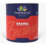 Pamukkale Enamel Sentetik Yağlı Boya 2.5 Kg Mat Beyaz - 2,5 kg