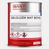 Pamukkale Ibavet Selülozik Boya 2.5 Lt Özel Mat Siyah