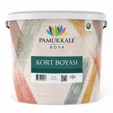 Pamukkale Silikonlu Tenis Kort Zemin Boyası 15 Lt Beyaz