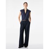 Pamuklu Boxy Fit Kolsuz Poplin Gömlek