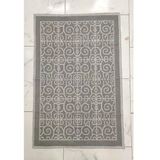 Pamuklu Bukle Lüks Kilim (80x125)-Spiral Gri