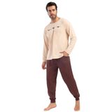 Pamuklu Erkek Uzun Kol Pijama Takım, 405299