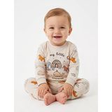 Pamuklu Fok Balığı Detaylı Erkek Bebek Günlük 2Li Takım Pijama
