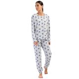 Pamuklu Kadın Uzun Kol Pijama Takım, 403178