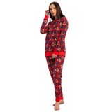 Pamuklu Kadın Uzun Kol Pijama Takım, 501051