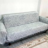 Pamuklu Kaymaz Alaca Maxi Boy (170X320) Kolları Kapatan Koltuk Örtüsü