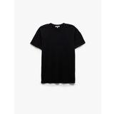 Pamuklu Kısa Kollu Slim Fit Bisiklet Yaka Erkek Basic Tişört