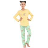 Pamuklu Kız Çocuk Uzun Kol Pijama Takım(1-2/7-8), 405232