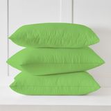 Pamuklu Kumaştan Fermuarlı Yastık Kılıfı (2 Adet) 50 x 70 cm - Yeşil