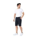 Pamuklu Örme Slim Fit Erkek Şort (Lacivert, L)