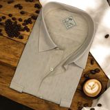 Pamuklu Uzun Kollu Erkek Gömlek (Regular Kalıp) - 3XL - Camel