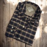 Pamuklu Uzun Kollu Oduncu Erkek Gömlek (Regular Kalıp) - 2XL - Kahverengi