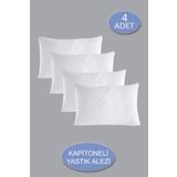 Pamuxu Home 4 Adet Kapitoneli Yastık Alezi