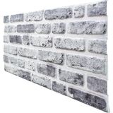 Pan Dekor 5 Adet (2,5m2) x Tuğla Desenli 3 Boyutlu Renkli Strafor Köpük Duvar Kaplama Paneli (BR-568)