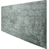 Pan Dekor 5 Adet 3 Boyutlu Renkli Beton Görünümlü Strafor Köpük Duvar Kaplama Paneli (DZ-851)